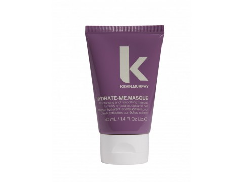 Kevin.Murphy HYDRATE.ME MASQUE Drėkinamoji kaukė besigarbanojantiems, šiurkštiems, dažytiems plaukams, 40ml